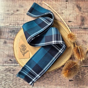 St Andrews Tartan Handfasting Schleife. Schottisches Band zum knüpfen. Schottenkaro Band. Schottische Hochzeitsaccessoires. Zeremonienband