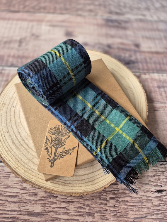 Scottish Tartan Handfasting Ribbon: Scottish Wedding Ceremony Keepsake