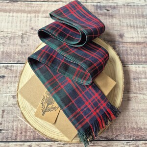 Scottish Tartan Handfasting Ribbon: Scottish Wedding Ceremony Keepsake MacDonald