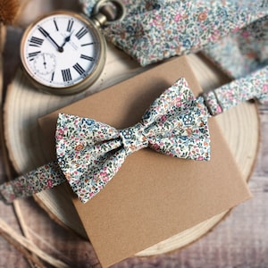 Liberty London Bow Tie: Floral Menswear Neckwear