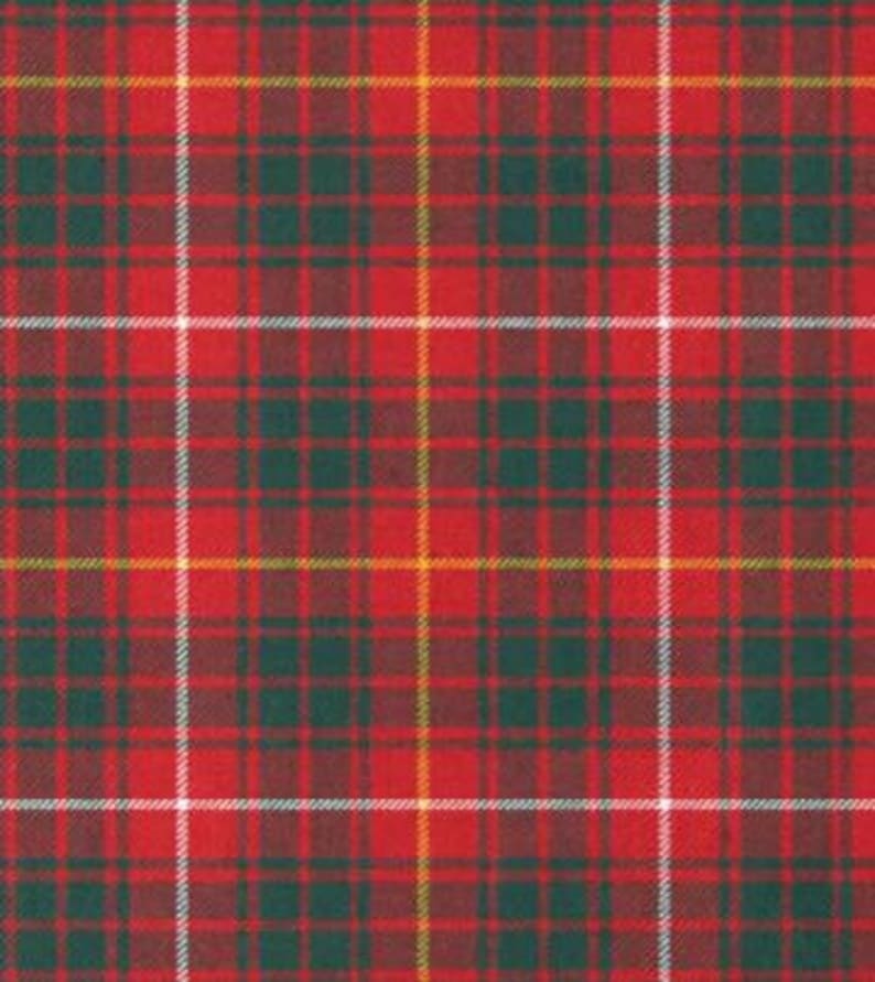 Scottish Tartan Handfasting Ribbon: Scottish Wedding Ceremony Keepsake Bruce