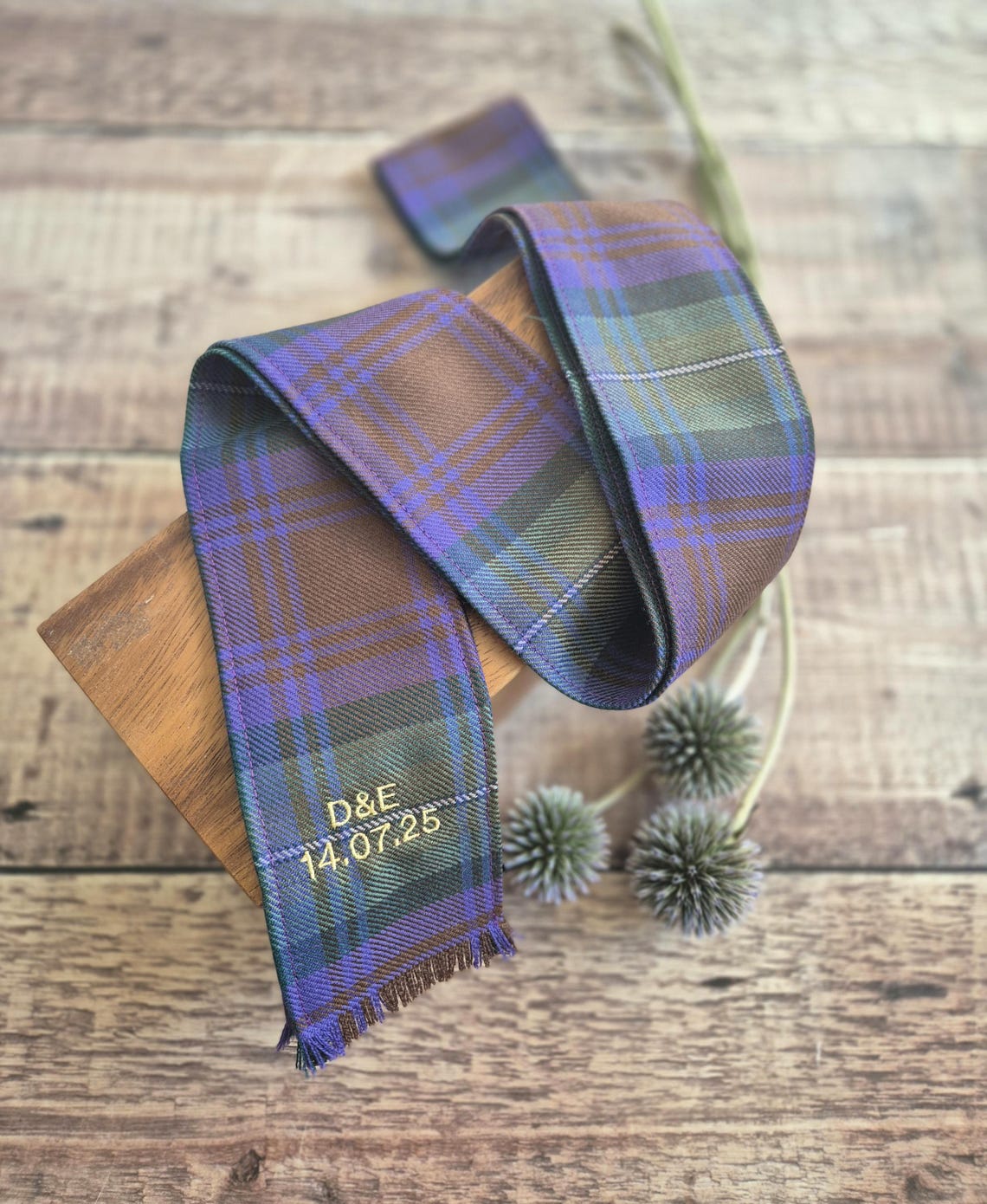 Acottish Ribbon Isle of Skye Tartan Handfasting Ribbon: Scottish Wedding Ceremony - Etsy