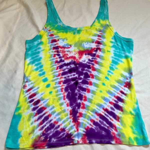 Tie Dye Tank Top - Etsy