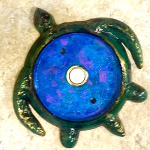 Turtle 3D - Doorbell Cover Plate - Lighted Button