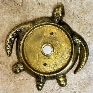 Turtle 3D - Doorbell Cover Plate - Lighted Button