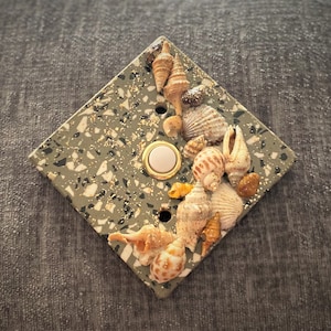 Doorbell Cover - Hand Crafted - Seashell Theme