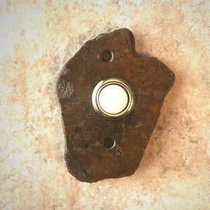 Doorbell Cover Plate - Natural Stone/Grand Canyon