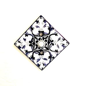 Doorbell Cover Plate - Blue Color Theme - Front Entry Upgrade