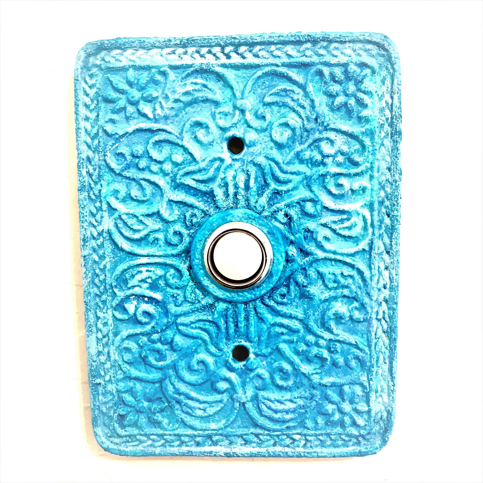 Doorbell Cover Antique/rustic Finish Ornate 3D - Etsy