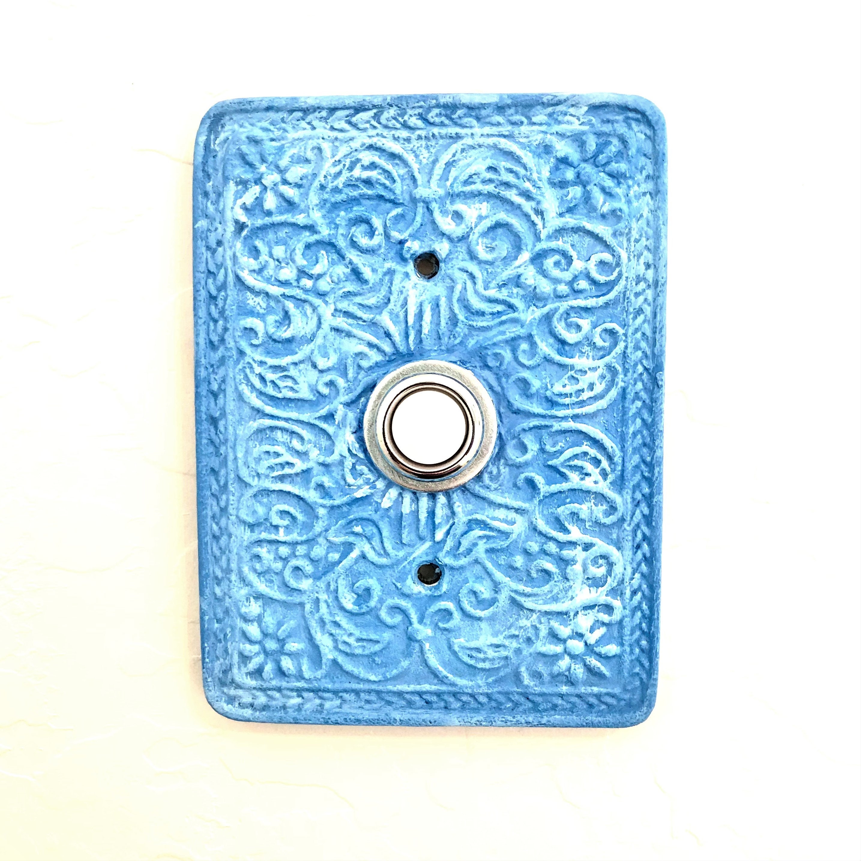 Doorbell Cover Antique/Rustic Finish Custom Ornate 3D | Etsy