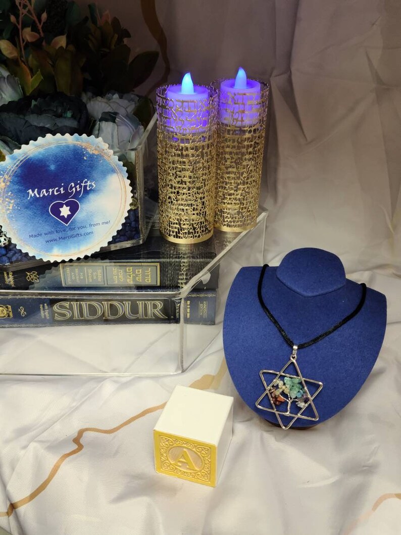 Tree of Life Jewish Star Necklace mgnec002 Etsy