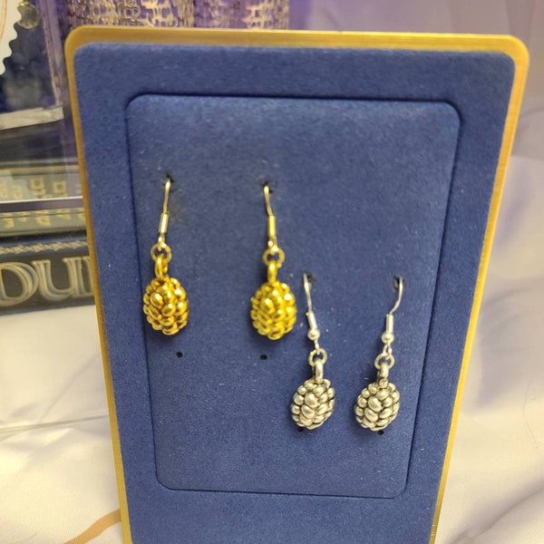 Challah: Judaica Gold or Silver Tone Earring