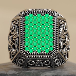 Signet ring made of sterling silver