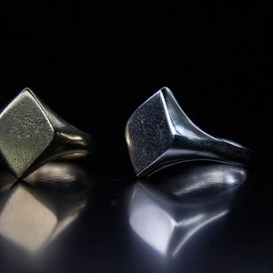 Herren Ringe pink,Siegelring aus Sterling Silber,Geschenk Mann,Geschenk Mann