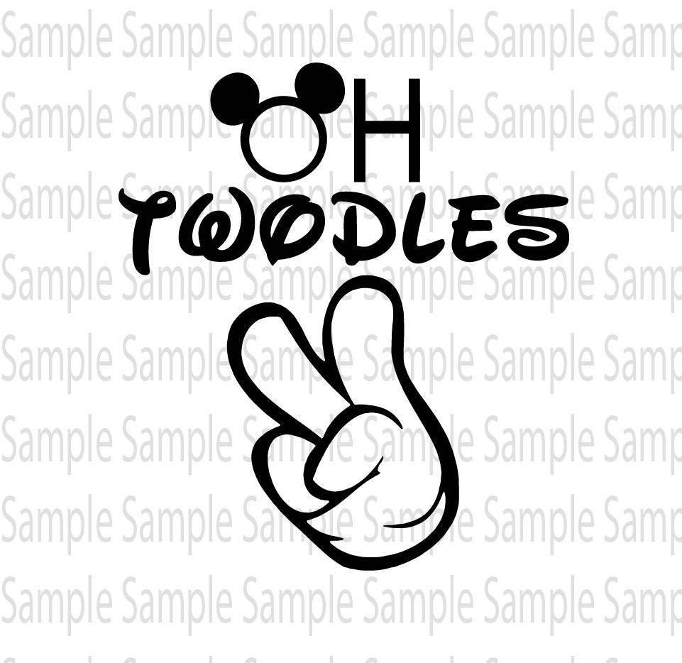Download Oh toodles second Mickey birthday SVG PNG Cut FIle | Etsy