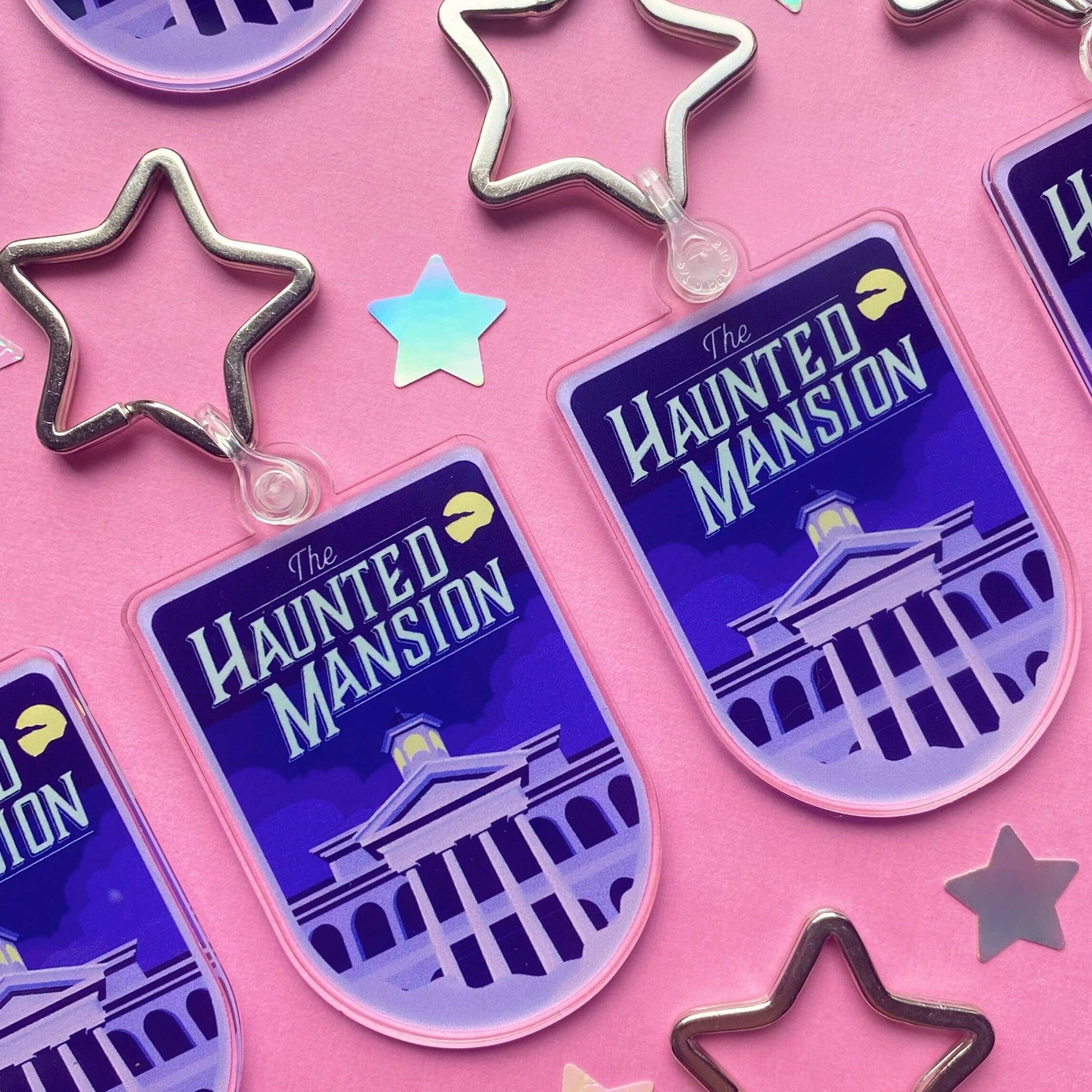 Haunted Mansion Keyring