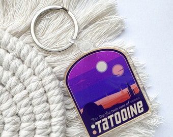 Tatooine Keyring