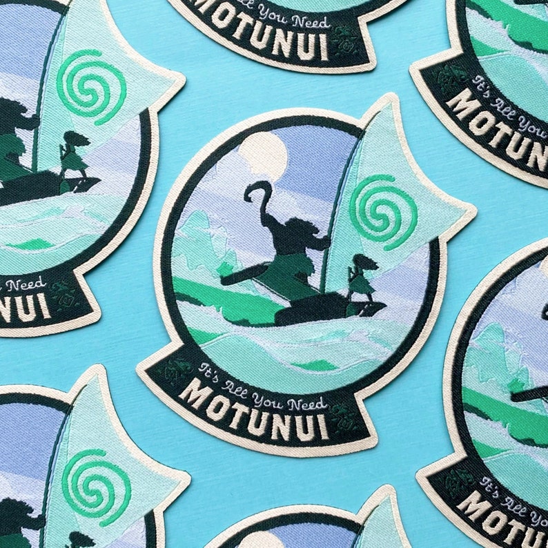 Motunui Panel Pattern Motunui Patch - Etsy