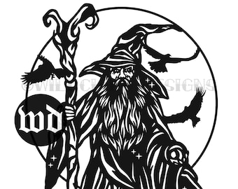 Trust Me I'm A Wizard Metal Pin Badge magician sorcerer warlock mecron pagan BN