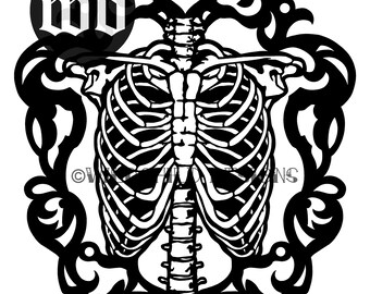 Spine Svg Etsy
