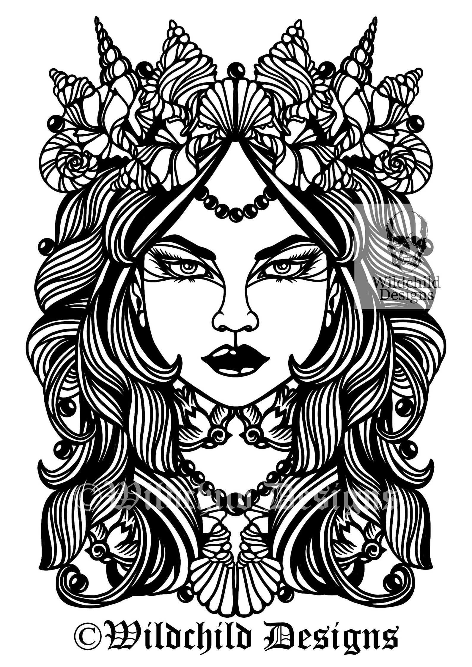 Cordelia Paper Cutting Template Personal Use Vinyl Template - Etsy