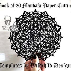 Download 20 X Mandala Paper Cutting Templates Svg Jpeg Vinyl Etsy