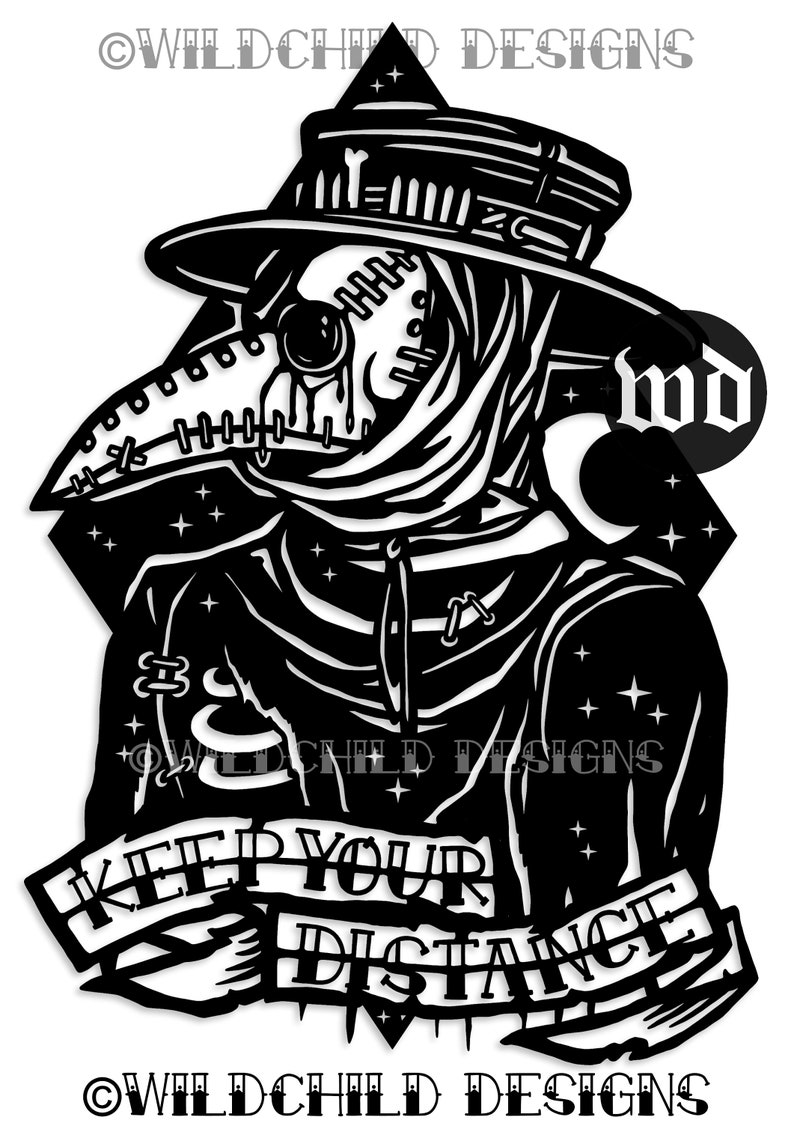 plague-doctor-papercutting-template-personal-use-vinyl-etsy