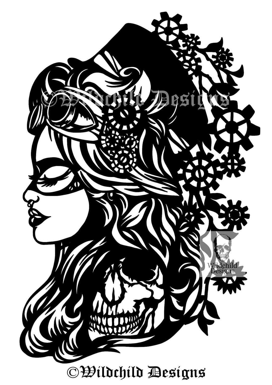 Sasha Paper Cutting Template Personal Use Vinyl Template Etsy