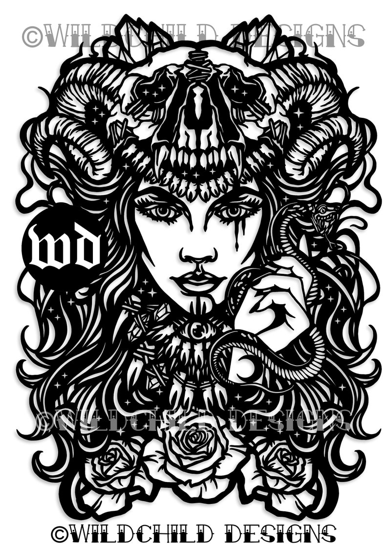 Bone Collector Papercutting Template Vinyl Template SVG Etsy