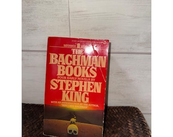 The Bachman Books Stephen King 1986 Signet First Printing Rage Long Walk PB