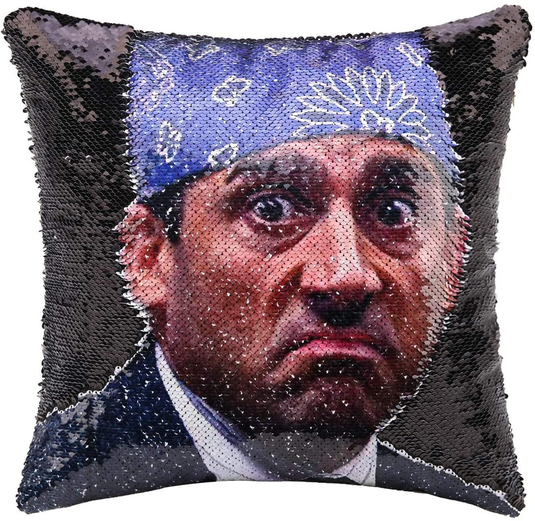 Michael Gary Scott Two-tone Sequin Pillow Cover - 16"x16" - Gift ...