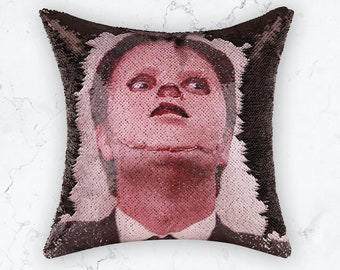 cygnus The Office Merch Dwight Schrute Sequin Pillow Covers Mermaid Magic Reversible Decorative Change Color Pillow Covers 16x16 inch Funny Gag White Elephant Gifts,Champagne Gold cygnus The Office Merch Dwight Schrute Sequin Pillow Covers Mermaid Magic Reversible Decorative Change Color Pillow Covers 16x16 inch Funny Gag White Elephant Gifts,Champagne Gold