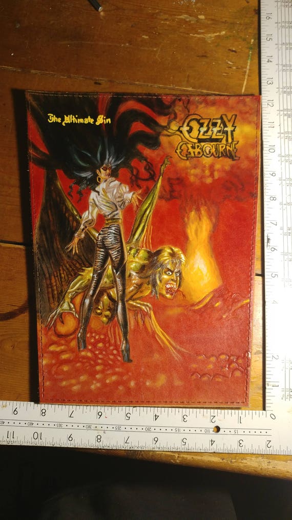 Ozzy Ozbourne The Ultimate Sin poster wall decoration photo print 24x24 inches