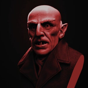 Nosferatu Vampire Pillar Candle