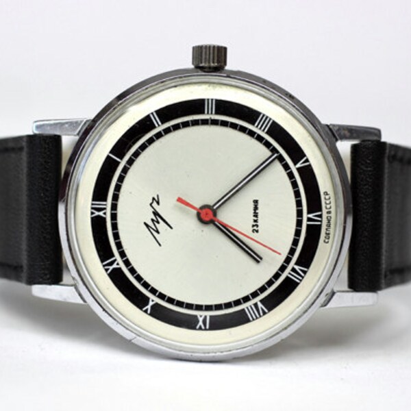 Época soviética Luch de reloj / relojes de oro mecánico soviético / USSR vintage reloj Luch / reloj