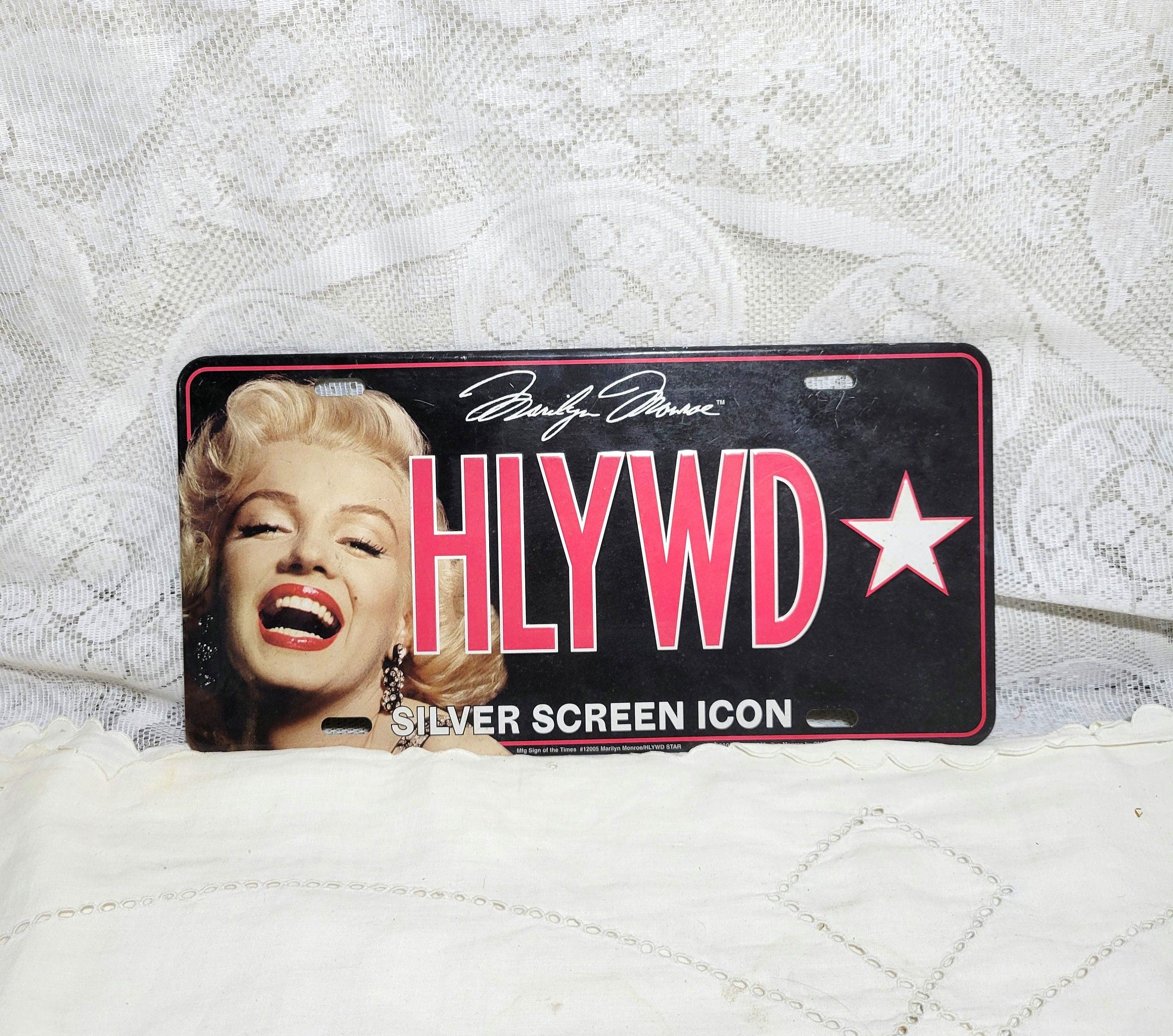 Marilyn Monroe Queen of the Silver 鉄製看板 Marilyn Monroe Queen of the Silver 鉄製看板 Vintage Metal Sign