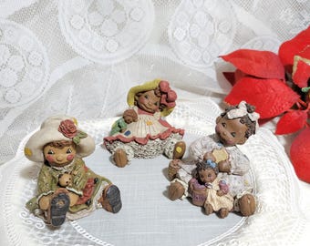 CHOOSE - Miss Martha Originals 1995, Raggedy Dolls, Friendship Phrases