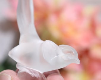 Lalique Perdrix Frosted Crystal Bird Quail Partridge, Signed - Etsy