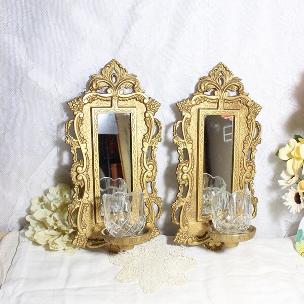 Mirror Candle Holder Etsy
