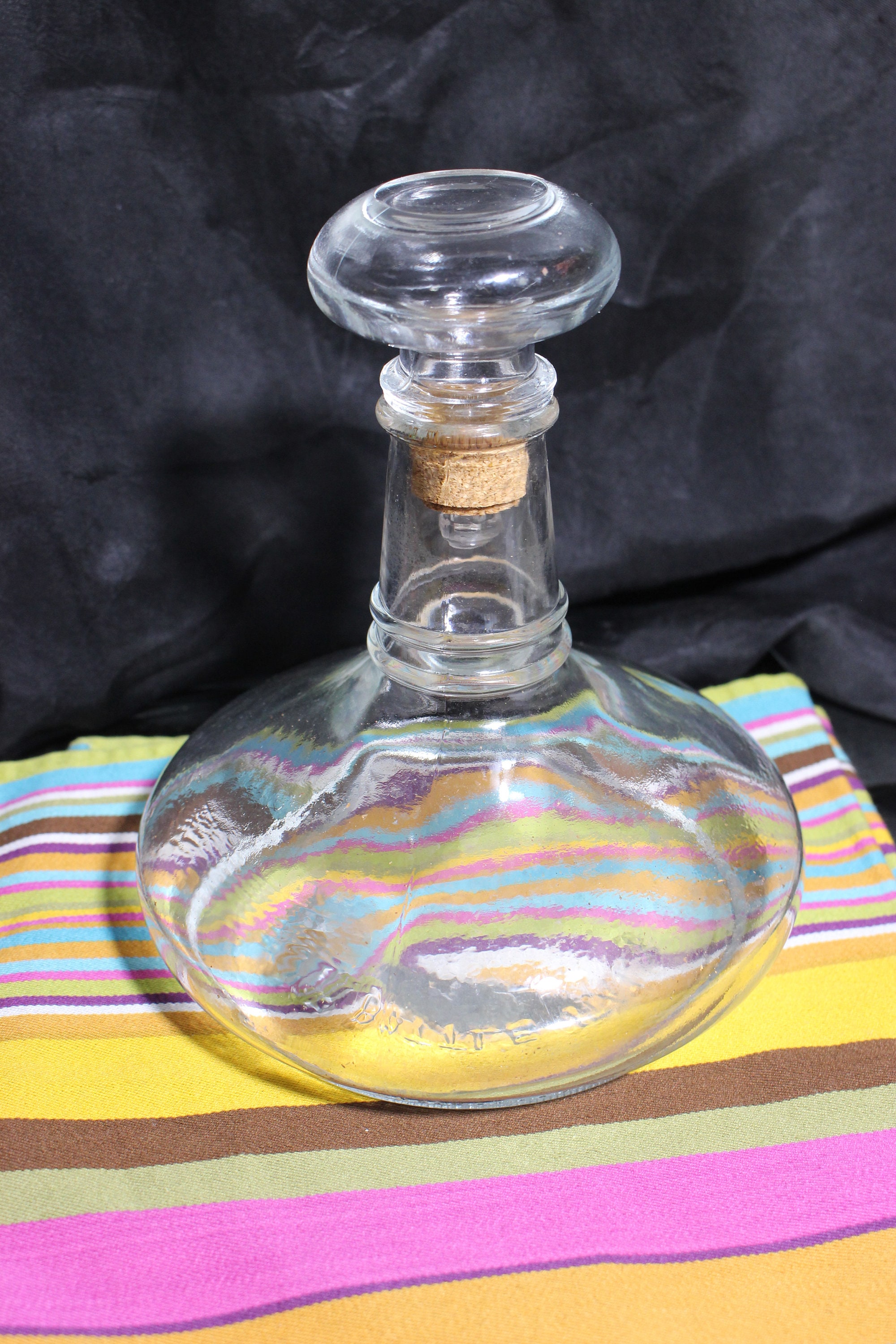 Wide Bottom Decanter - Etsy