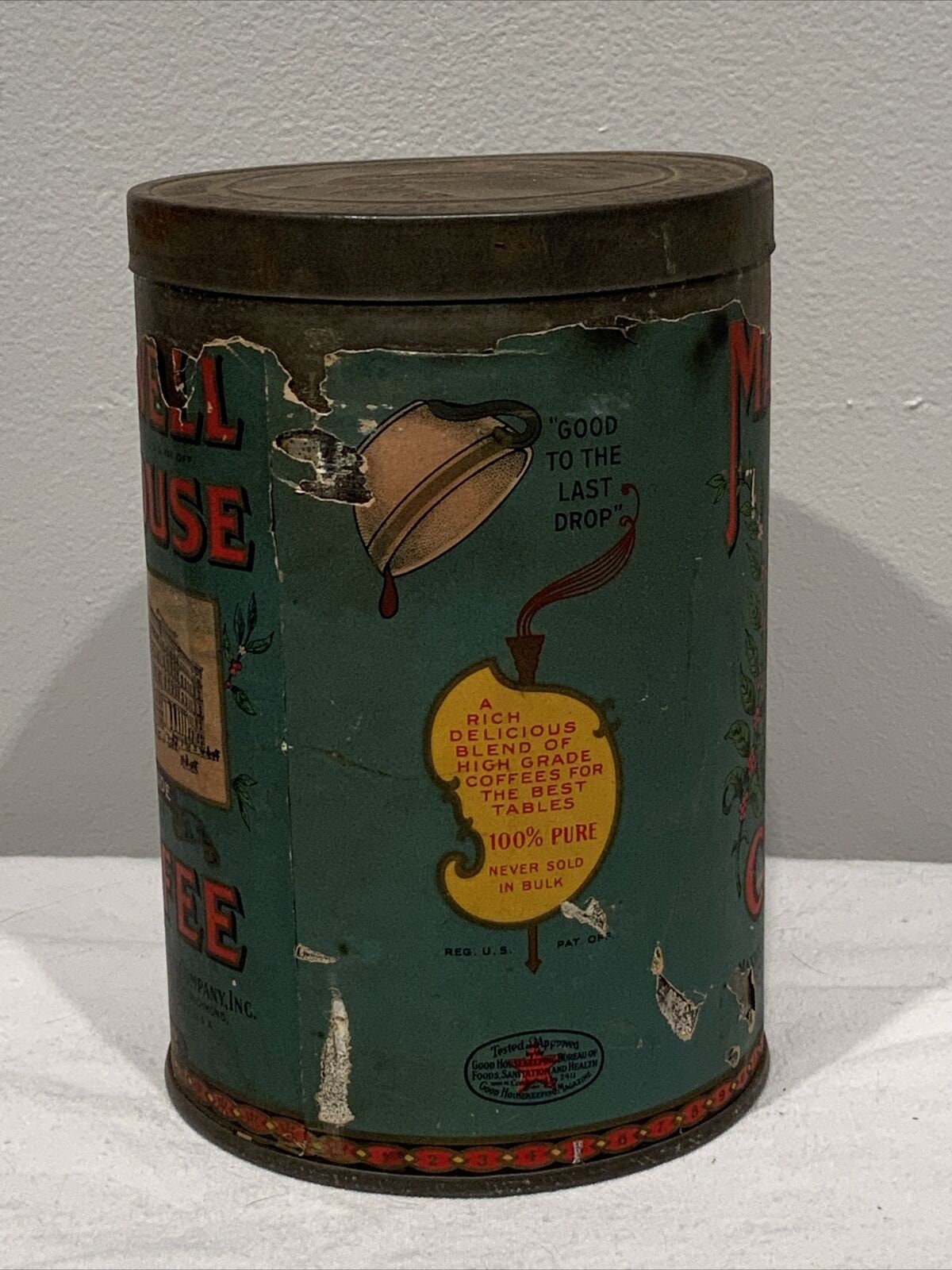 Maxwell House Coffee Tin Paper Label 1lb Tin Maxwell House - Etsy