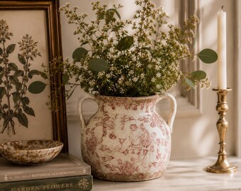 Vintage Bronze Medici Vase: French Style Home Decor (9.5
