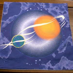 Altar Cloth or Tarot Mat - Solar Winds - Pagan or Wicca Altar or Tarot Cloth Altar Cloth