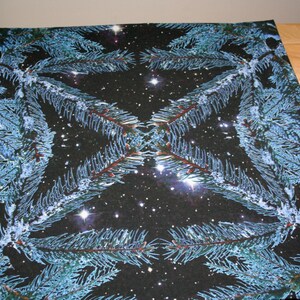 Altar Cloth or Tarot Mat - Winter Night - Pagan or Wiccan Altar or Tarot Cloth for Rituals, Tarot Readings & Fortune-telling
