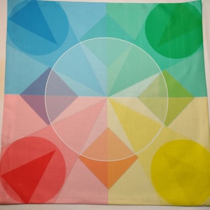 Altar Cloth or Tarot Mat - Color Portals - Pagan or Wicca Altar or Tarot Cloth