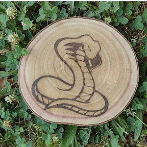 Custom Wood Slice Garden Stepping Stones or Garden Sign  - Original Art Designed by You!