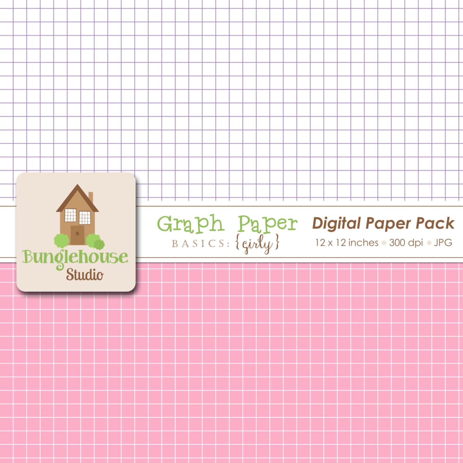 Digital Graph Paper Instant Download Grid Paper Downloads Etsy