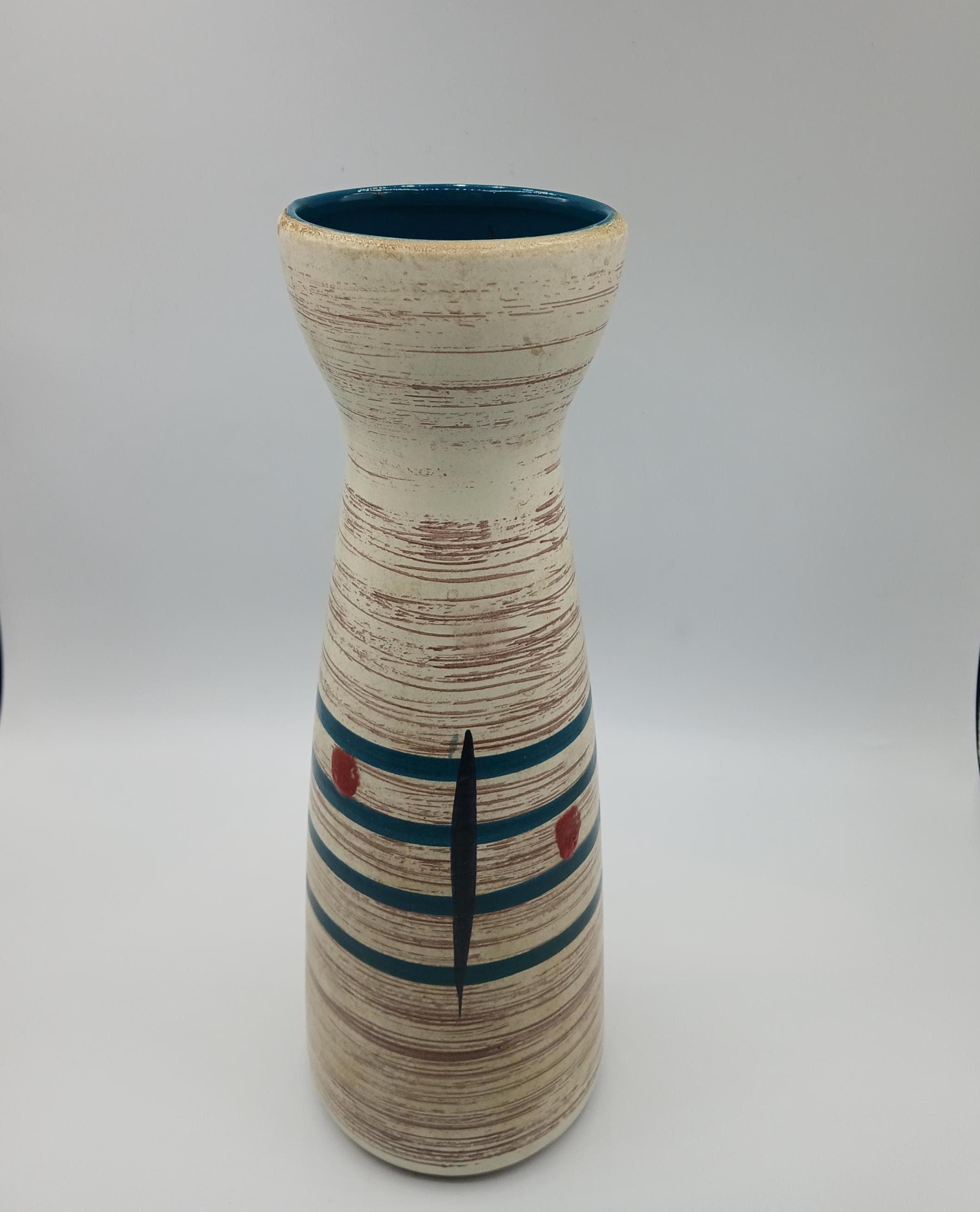 Large Vintage German Vase - Etsy