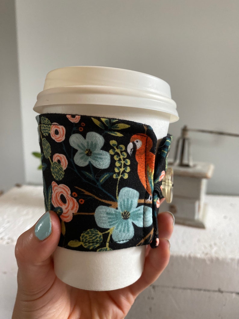 Coffee Cozy Reusable Coffee Cup Sleeve image 4