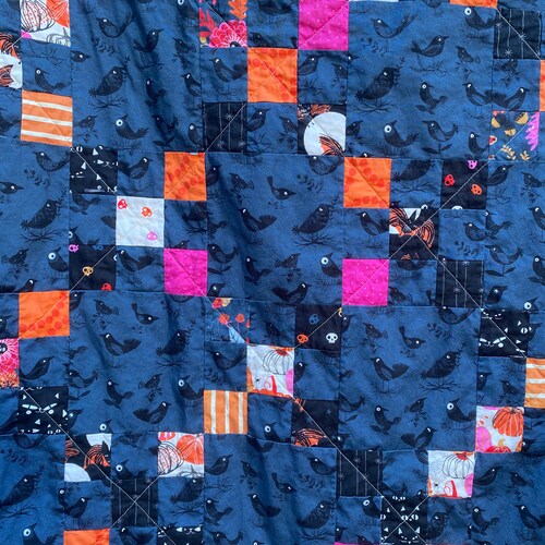 Halloween Quilt - Baby shops size - 41” x 47”